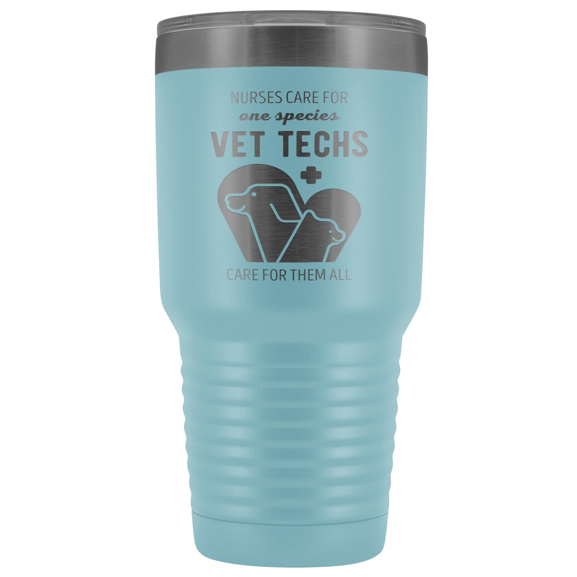 Vet Tech care for all species 30oz Vacuum Tumbler