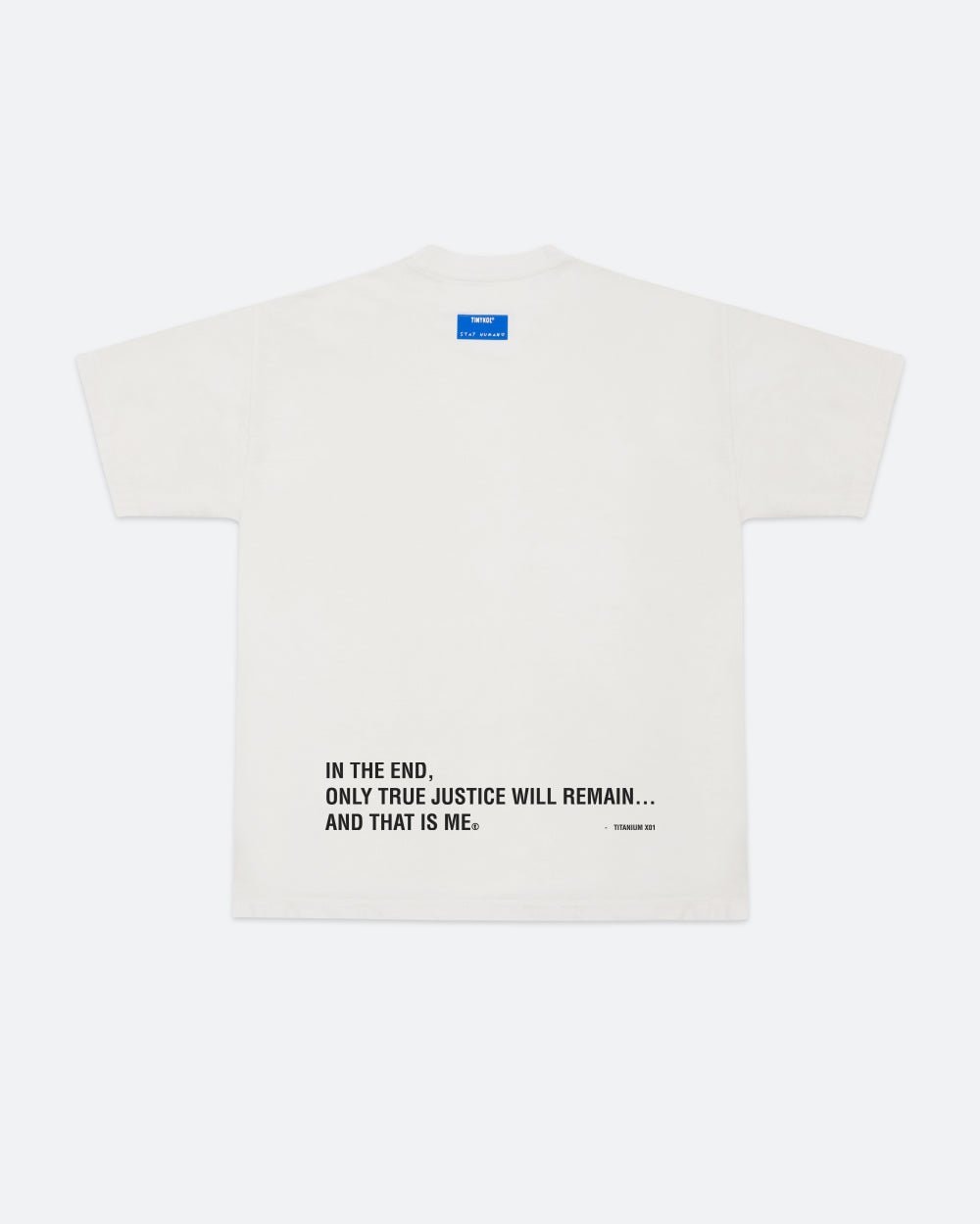 Titanium Tee Unisex T-Shirt 100% Combed Cotton Slightly Oversized Fit 275gsm
