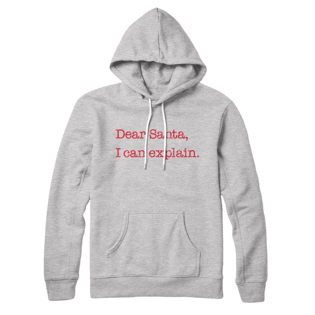 Dear Santa, I Can Explain Hoodie
