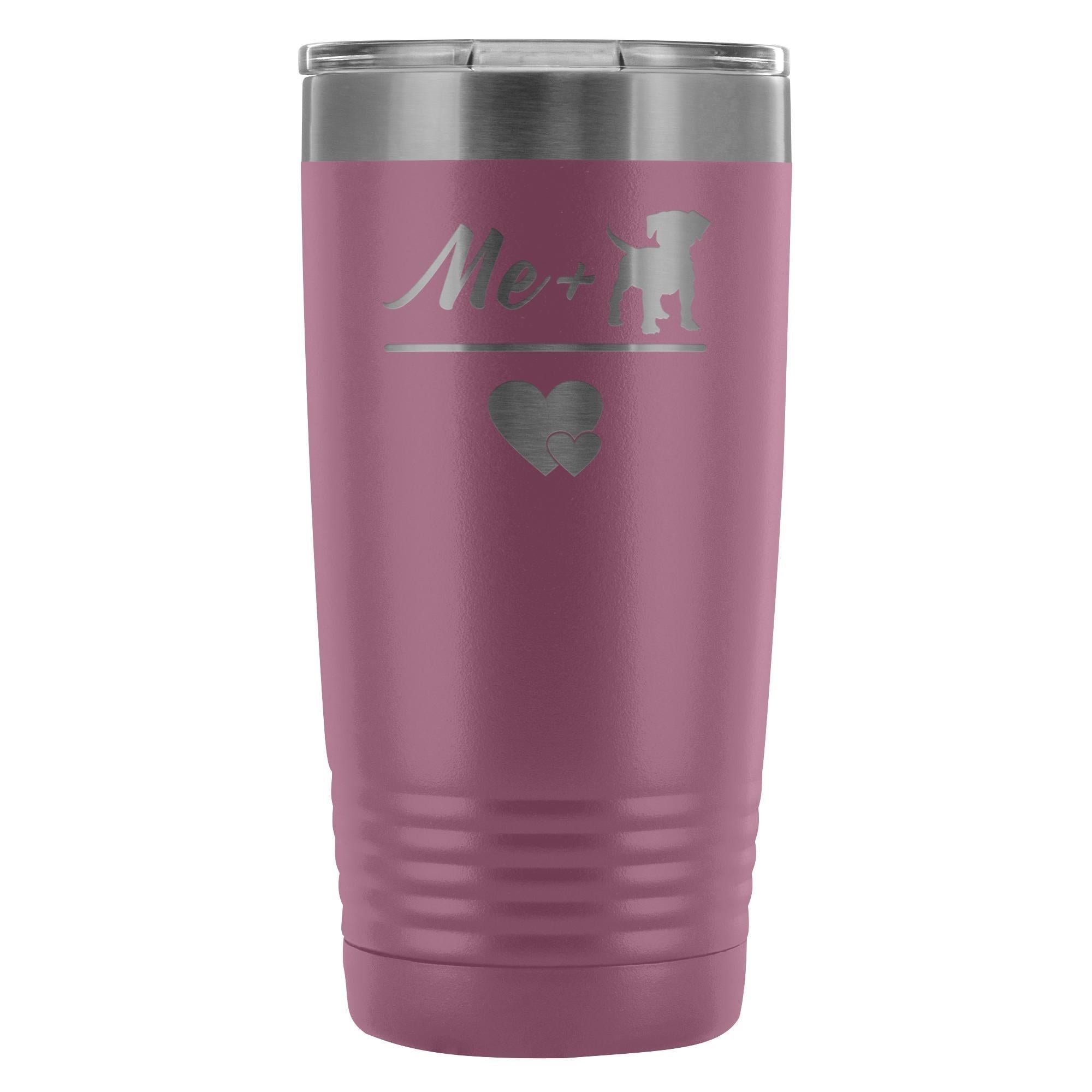 Me + Dogs = Love 20oz Vacuum Tumbler