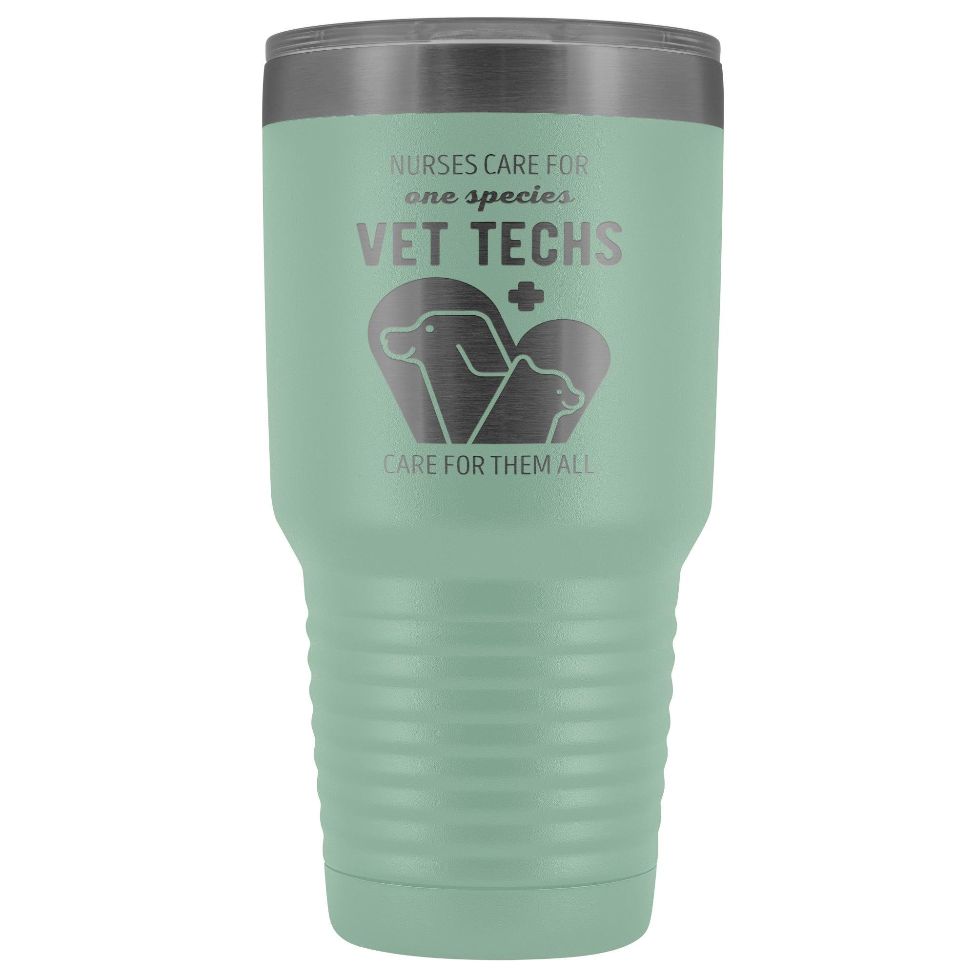 Vet Tech care for all species 30oz Vacuum Tumbler