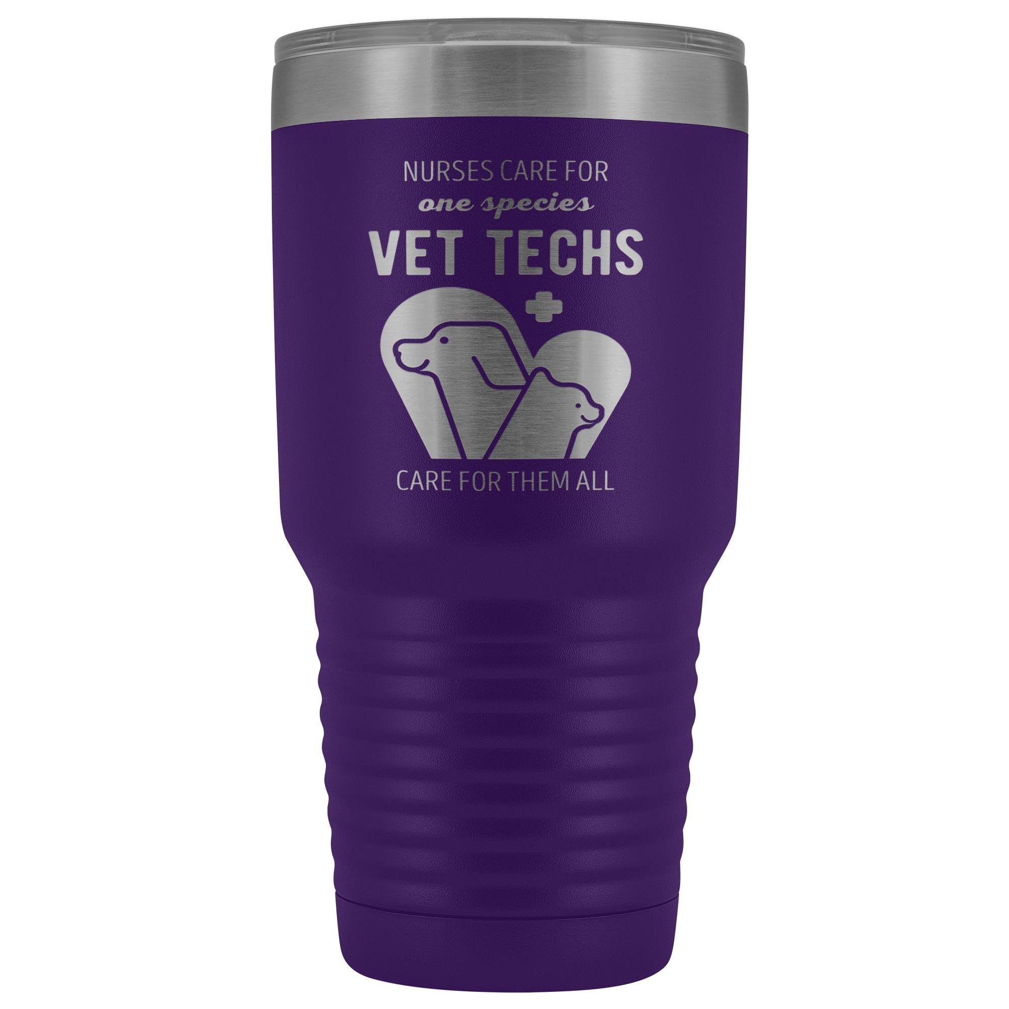 Vet Tech care for all species 30oz Vacuum Tumbler