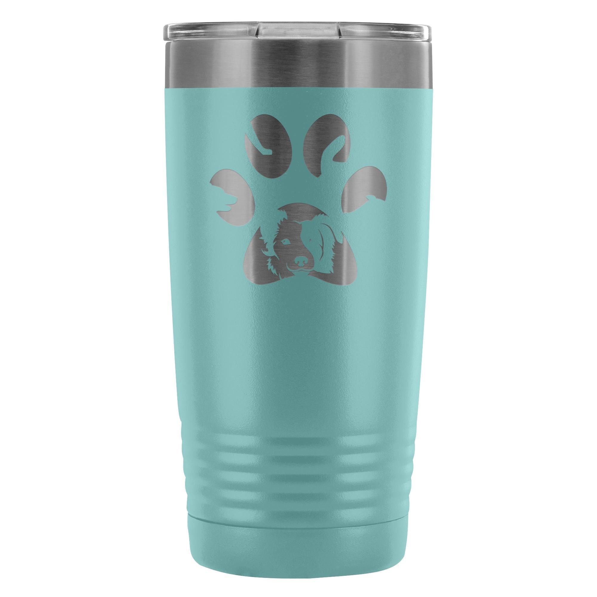 Dog Pawprint 20oz Vacuum Tumbler