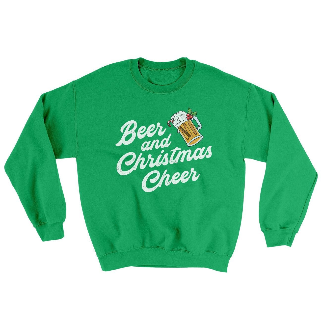 Beer And Christmas Cheer Ugly Sweater