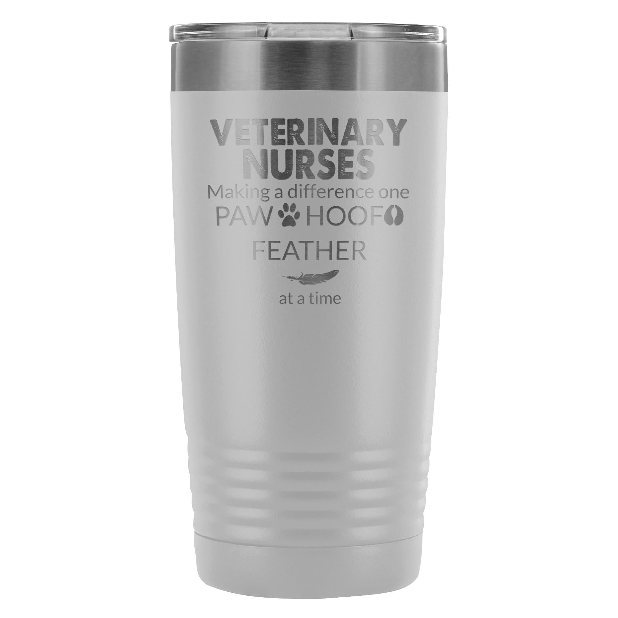 Vet Nurse- Making a Difference 20oz Vacuum Tumbler