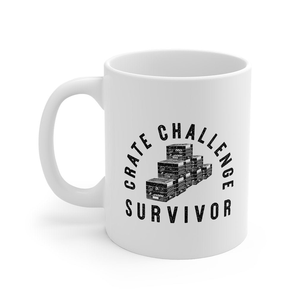 Crate Challenge Survivor 2021 Coffee Mug