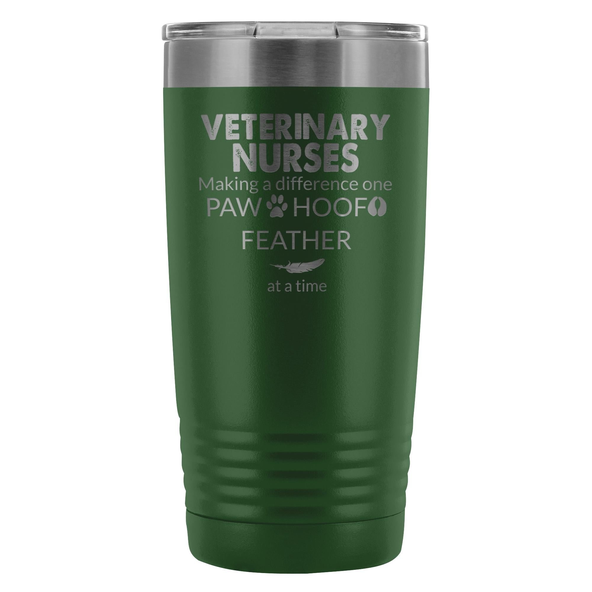 Vet Nurse- Making a Difference 20oz Vacuum Tumbler