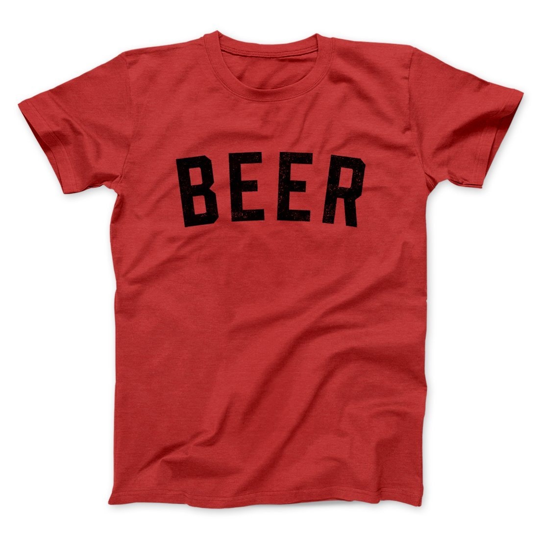 Beer Men Unisex T-Shirt - Soft Combed Cotton Crew Neck Tee