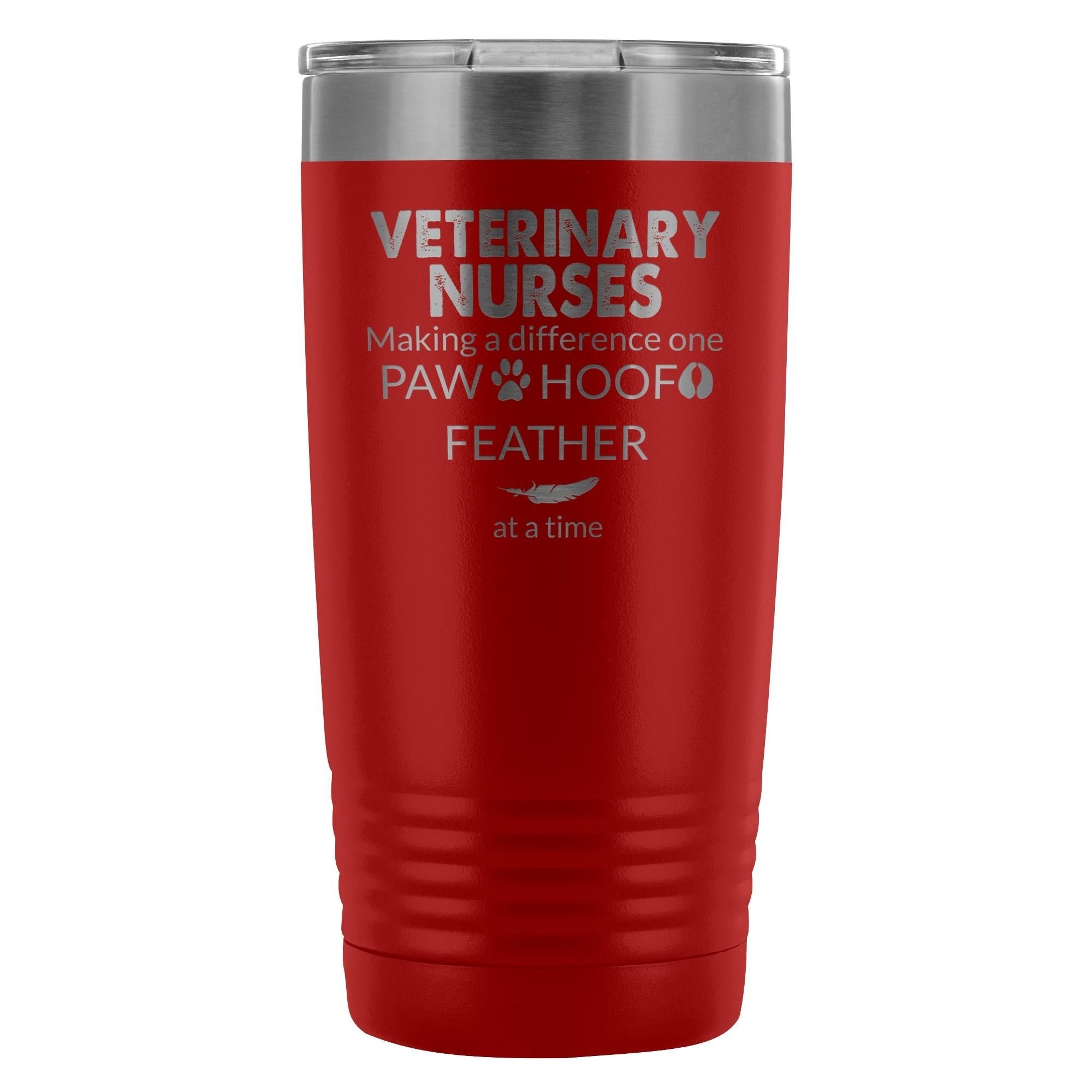 Vet Nurse- Making a Difference 20oz Vacuum Tumbler