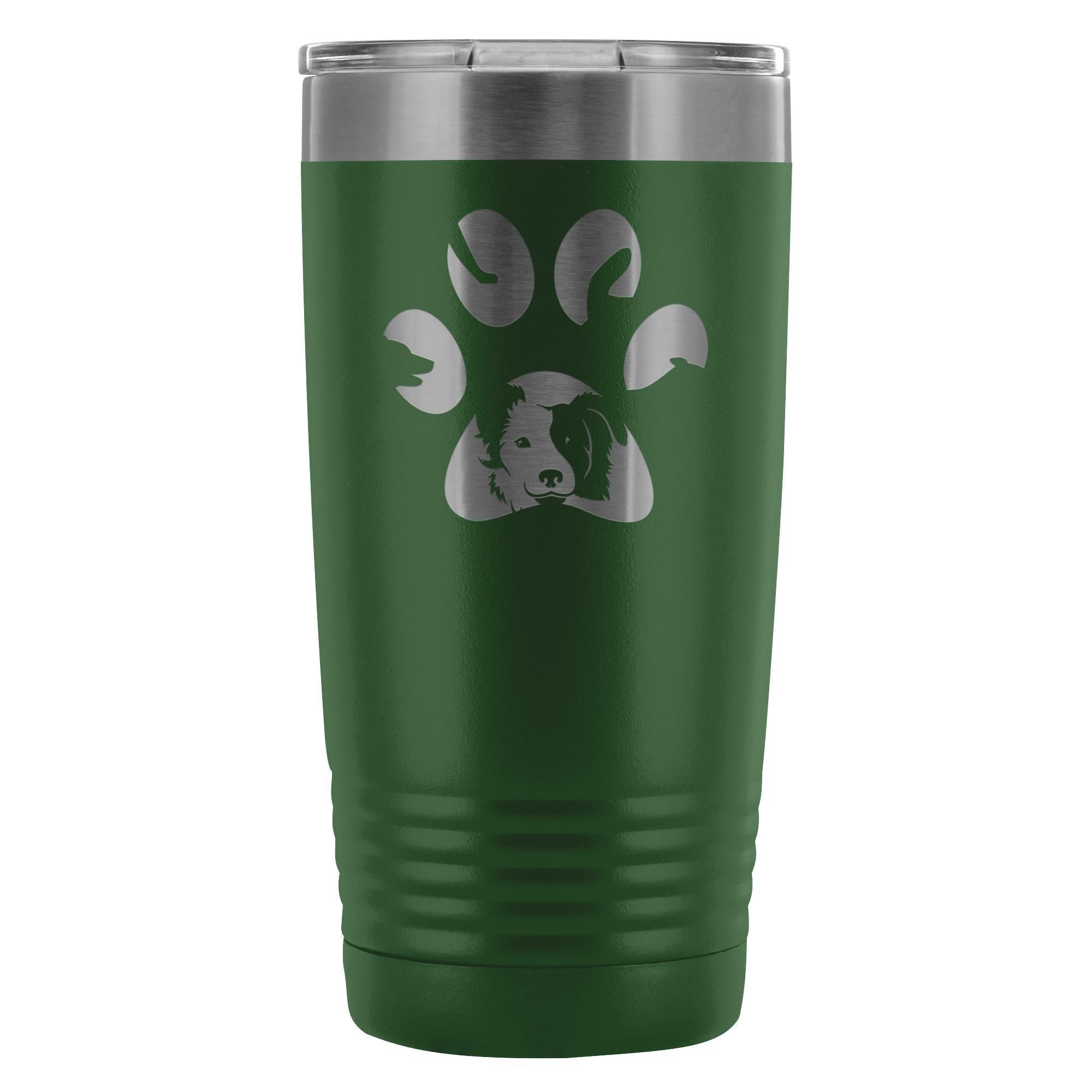 Dog Pawprint 20oz Vacuum Tumbler