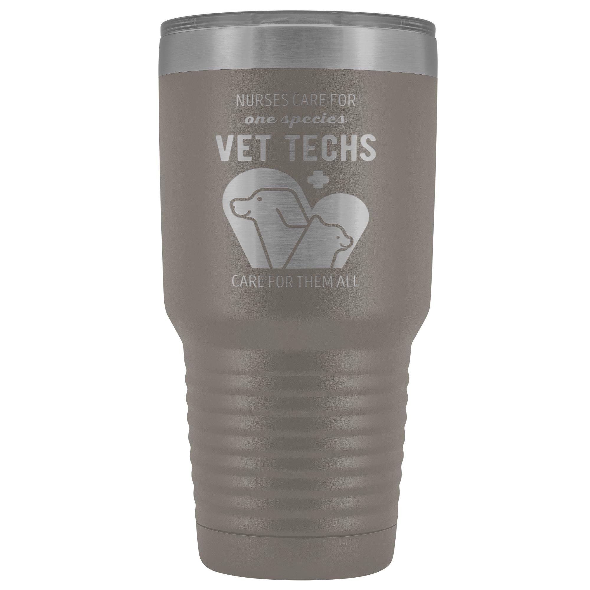 Vet Tech care for all species 30oz Vacuum Tumbler
