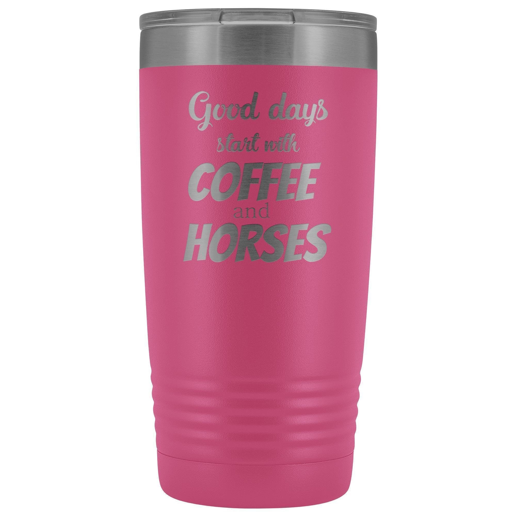 Coffee and horses 20oz Vacuum Tumbler