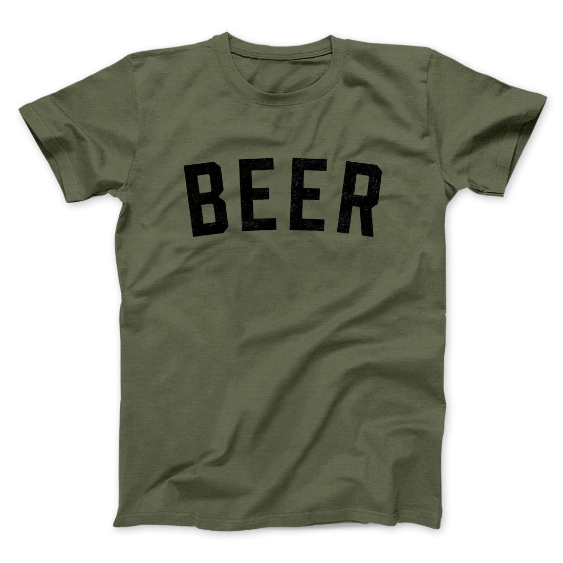 Beer Men Unisex T-Shirt - Soft Combed Cotton Crew Neck Tee