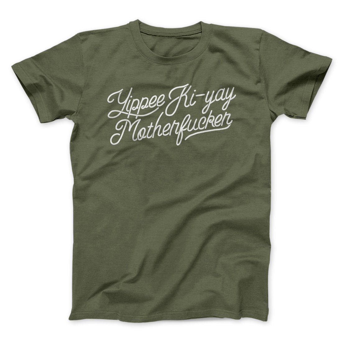 Yipee Ki-Yay Funny Movie T-Shirt Unisex Cotton Crew Neck