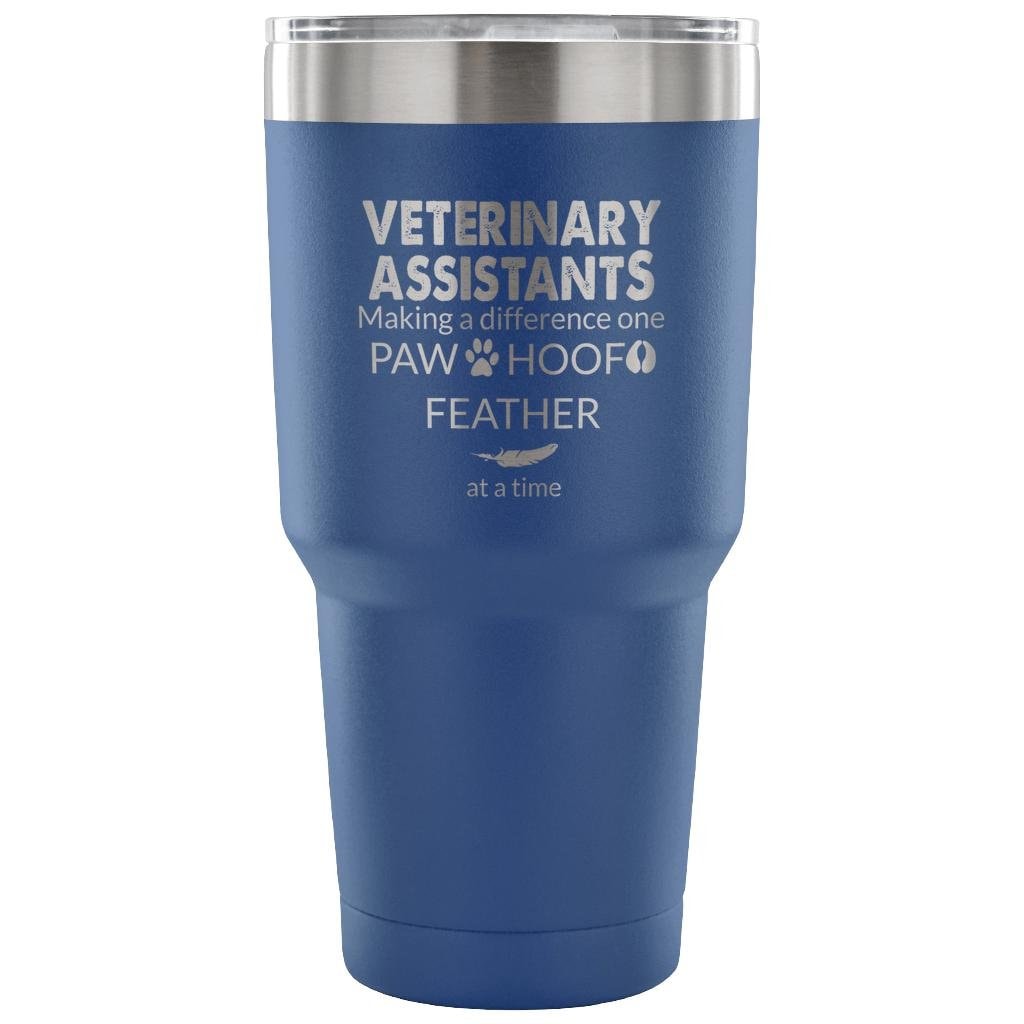 Vet Assistant- Making a Difference 30oz Vacuum Tumbler