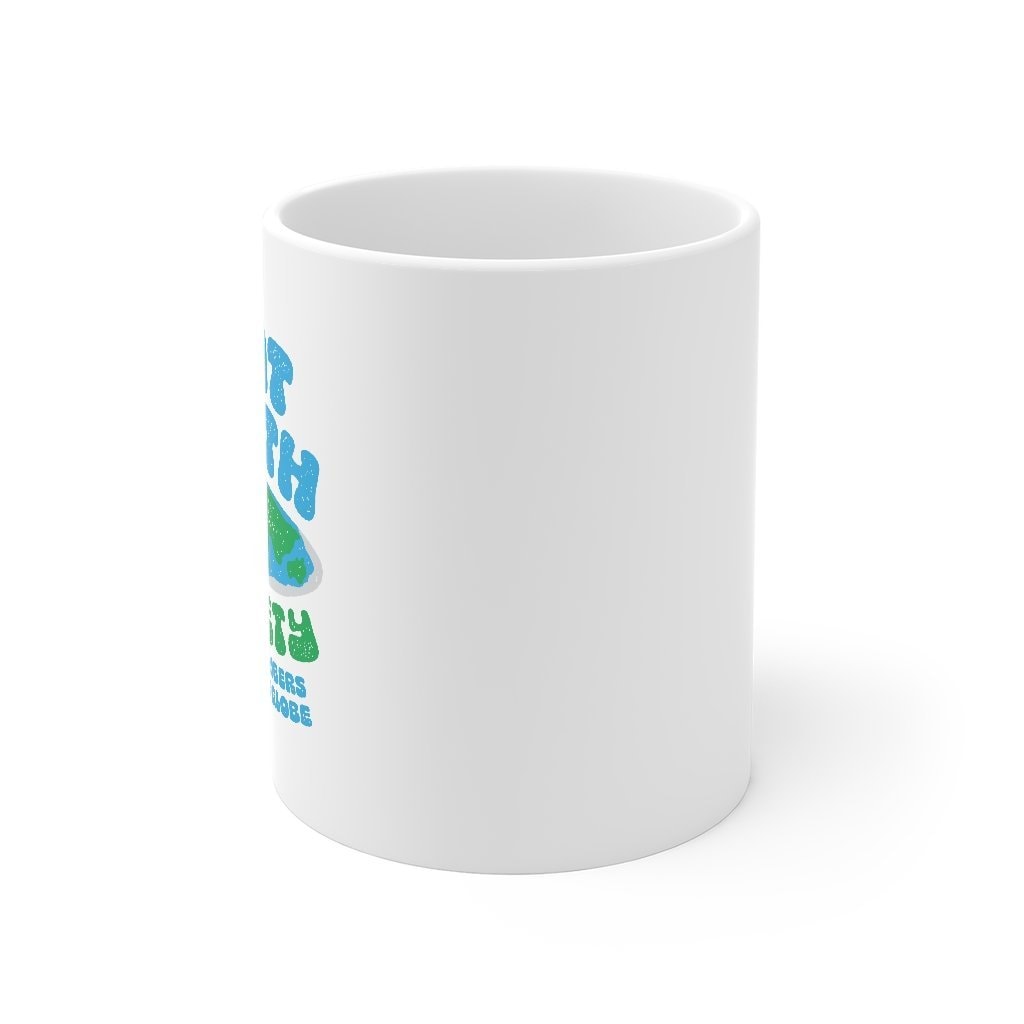 Flat Earth Society Coffee Mug