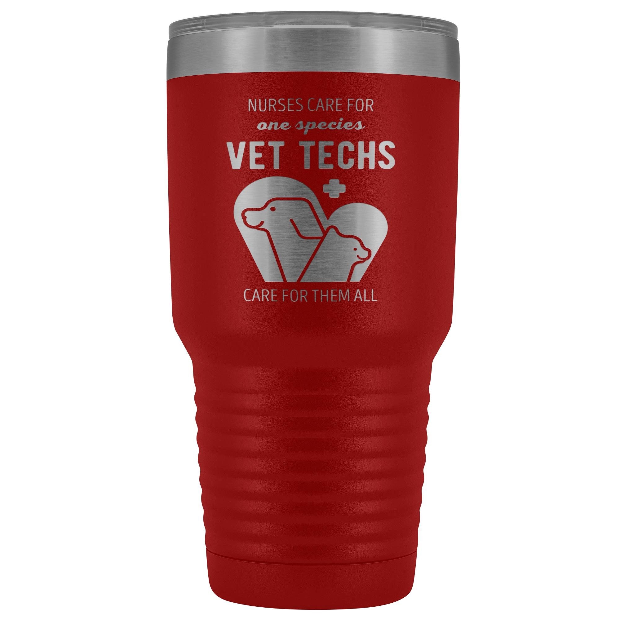 Vet Tech care for all species 30oz Vacuum Tumbler