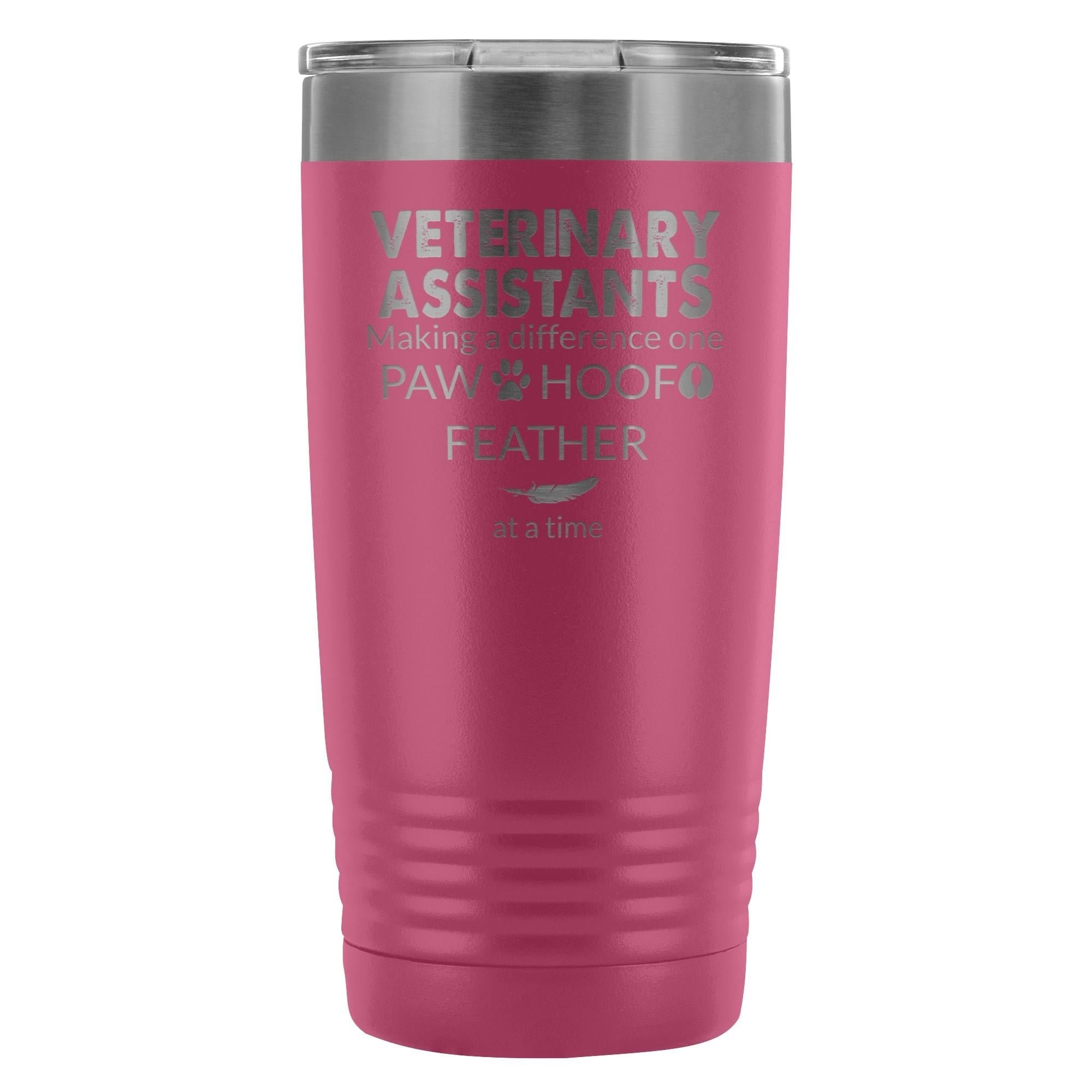 Vet Assistant- Making a Difference 20oz Vacuum Tumbler