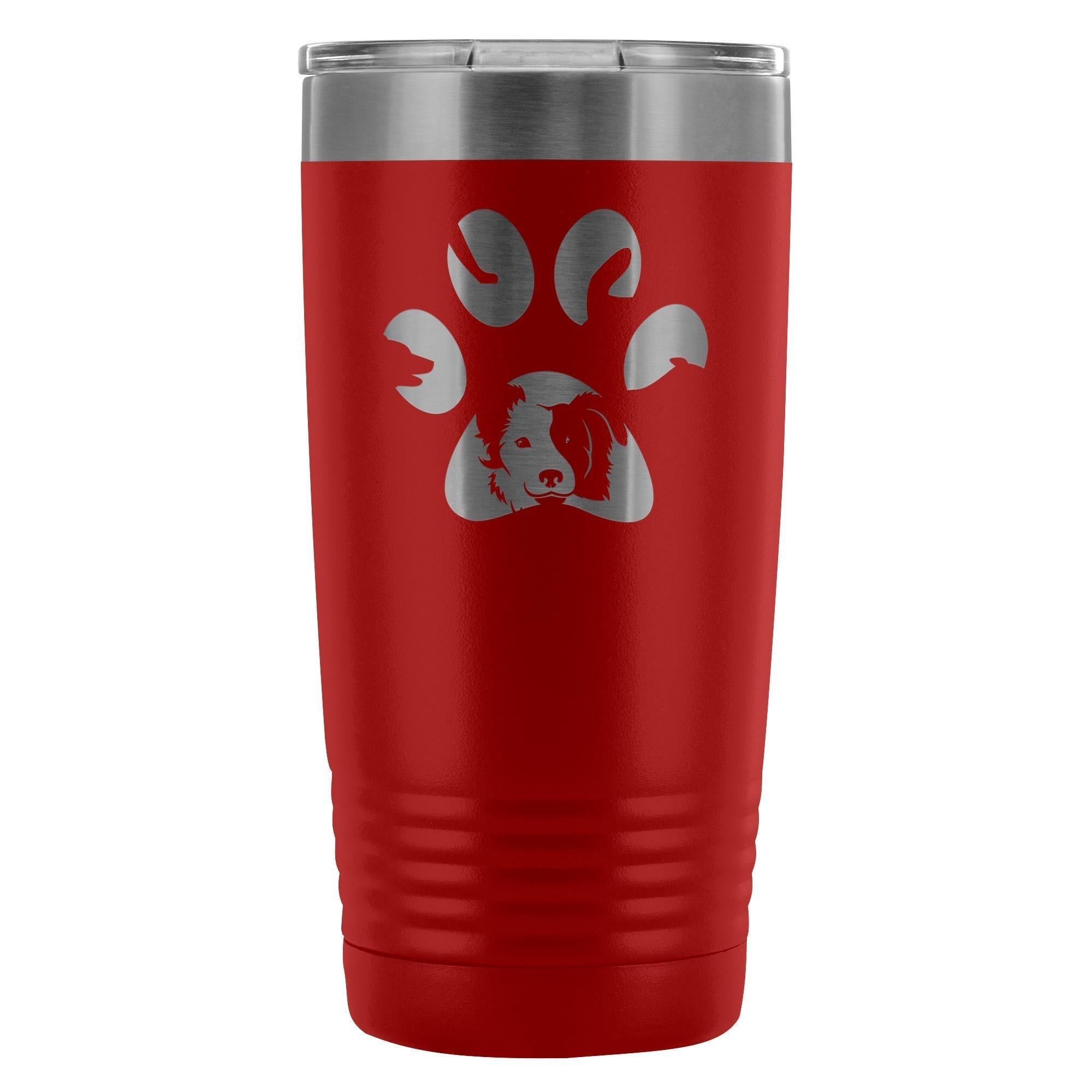 Dog Pawprint 20oz Vacuum Tumbler