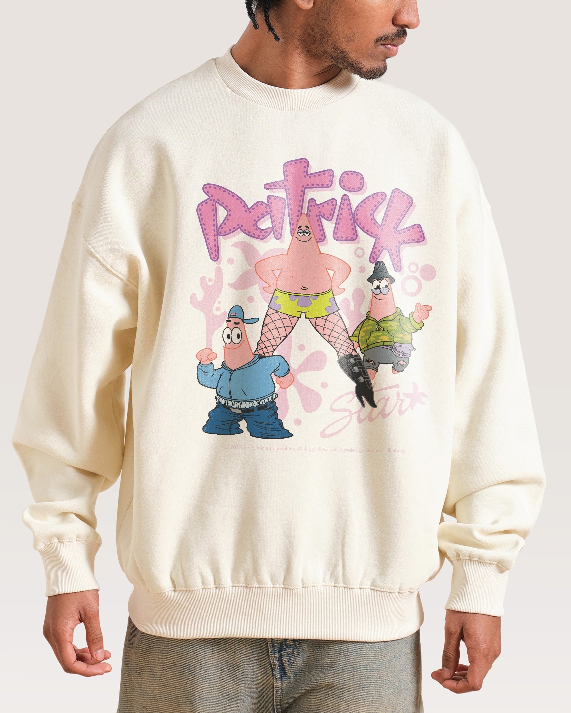 Patrick the P Unisex Graphic Sweatshirt - SpongeBob Threadheads Collab
