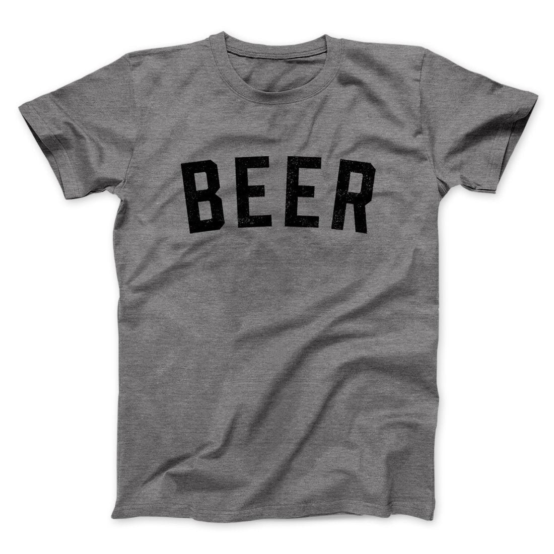 Beer Men Unisex T-Shirt - Soft Combed Cotton Crew Neck Tee