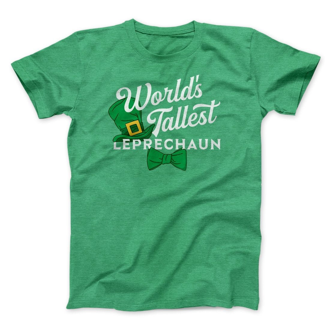 World's Tallest Leprechaun Unisex T-Shirt - Cotton Crew Neck Modern Fit