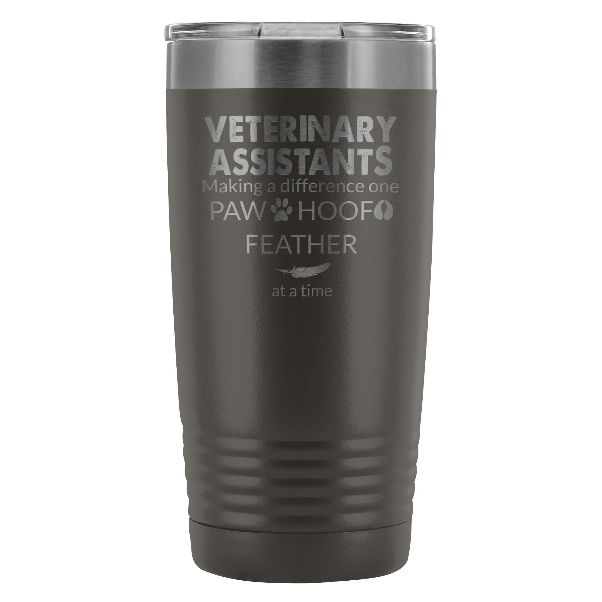 Vet Assistant- Making a Difference 20oz Vacuum Tumbler