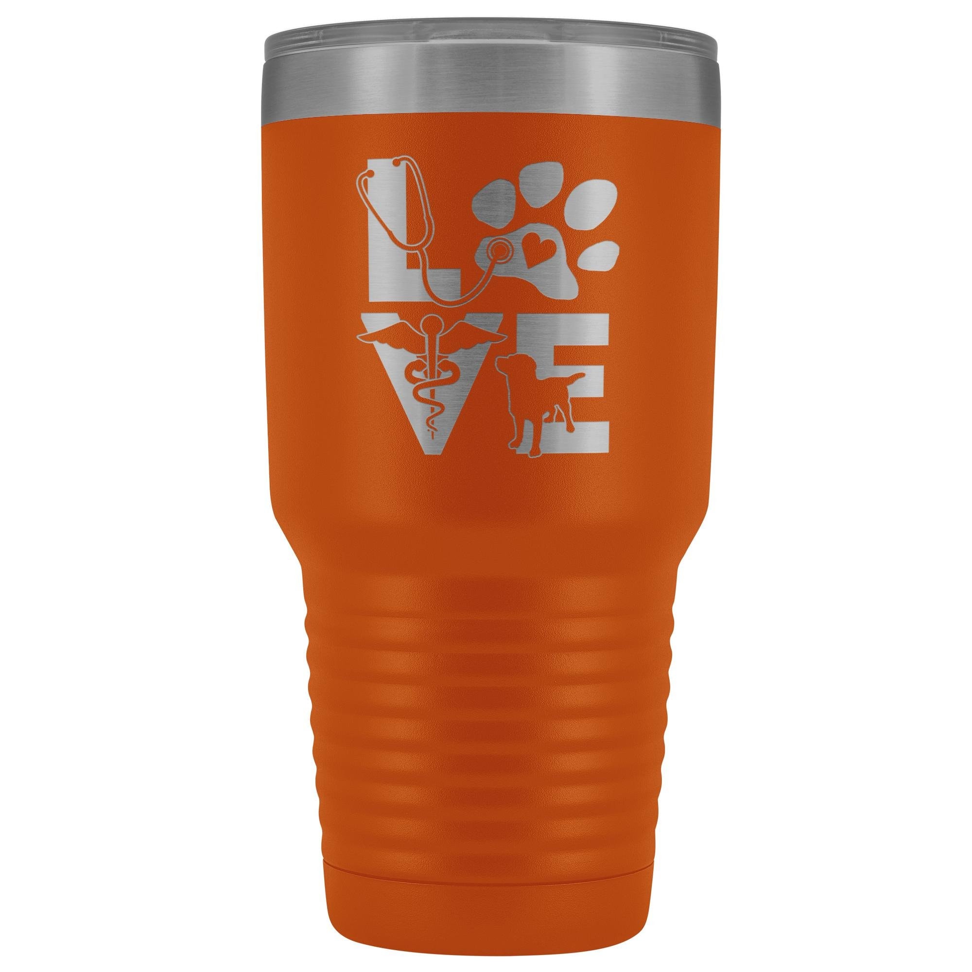 Veterinary Love dog 30oz Vacuum Tumbler