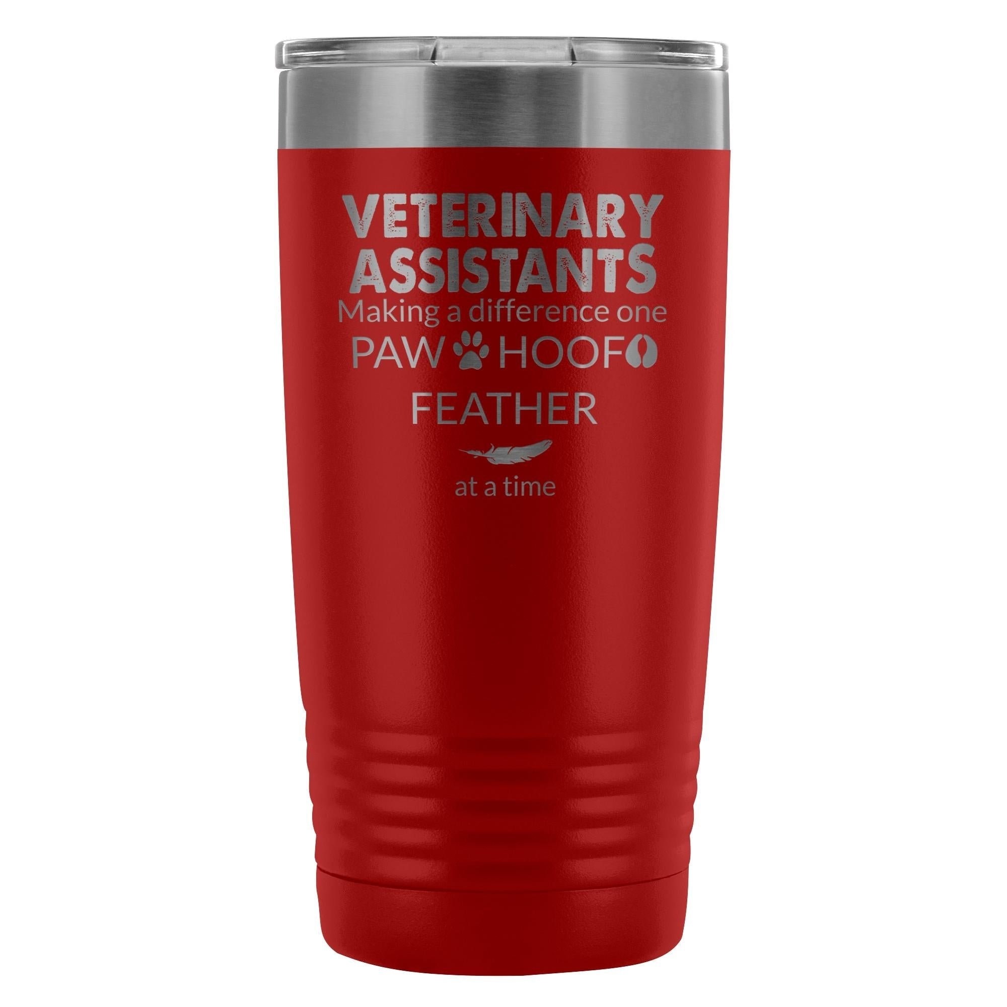 Vet Assistant- Making a Difference 20oz Vacuum Tumbler