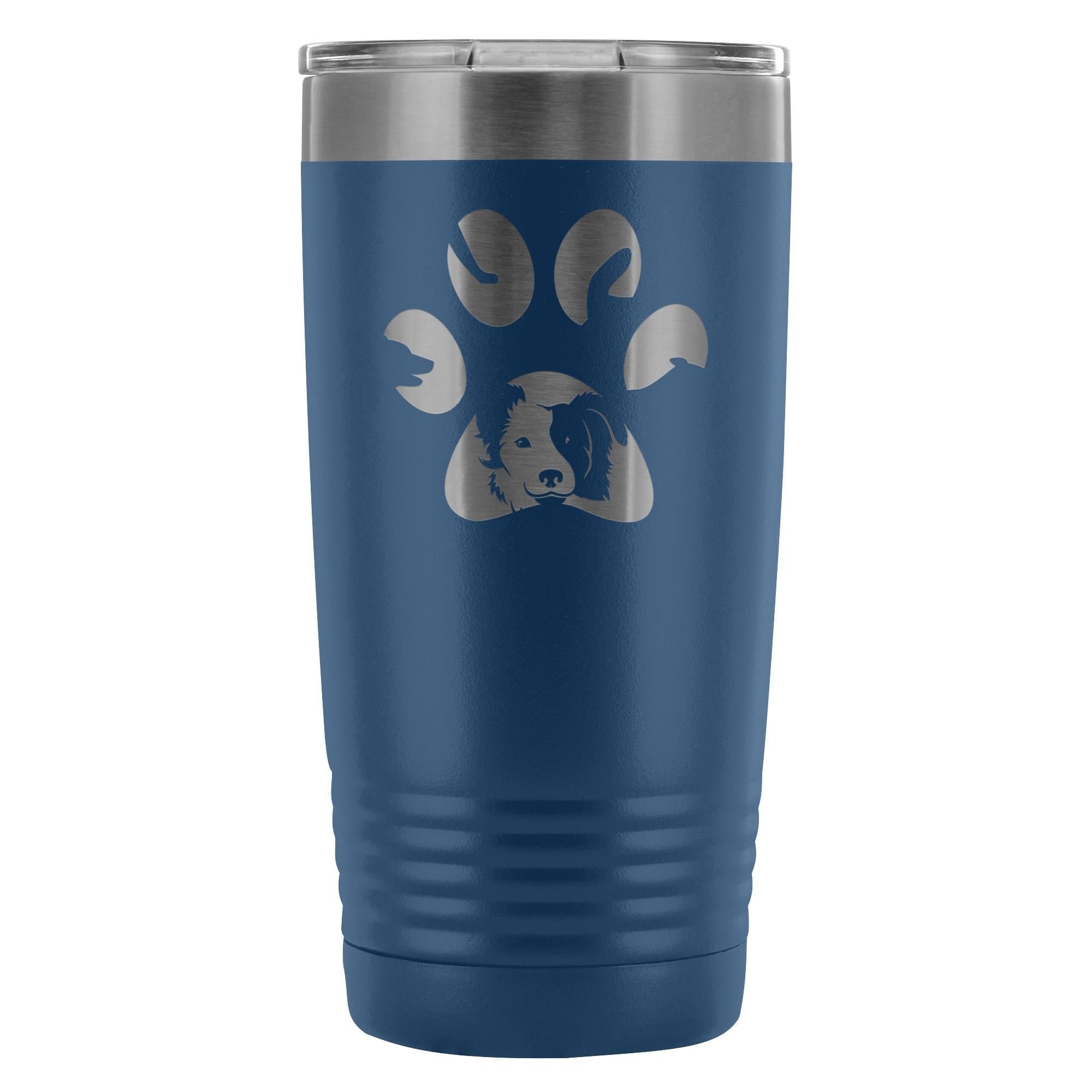 Dog Pawprint 20oz Vacuum Tumbler