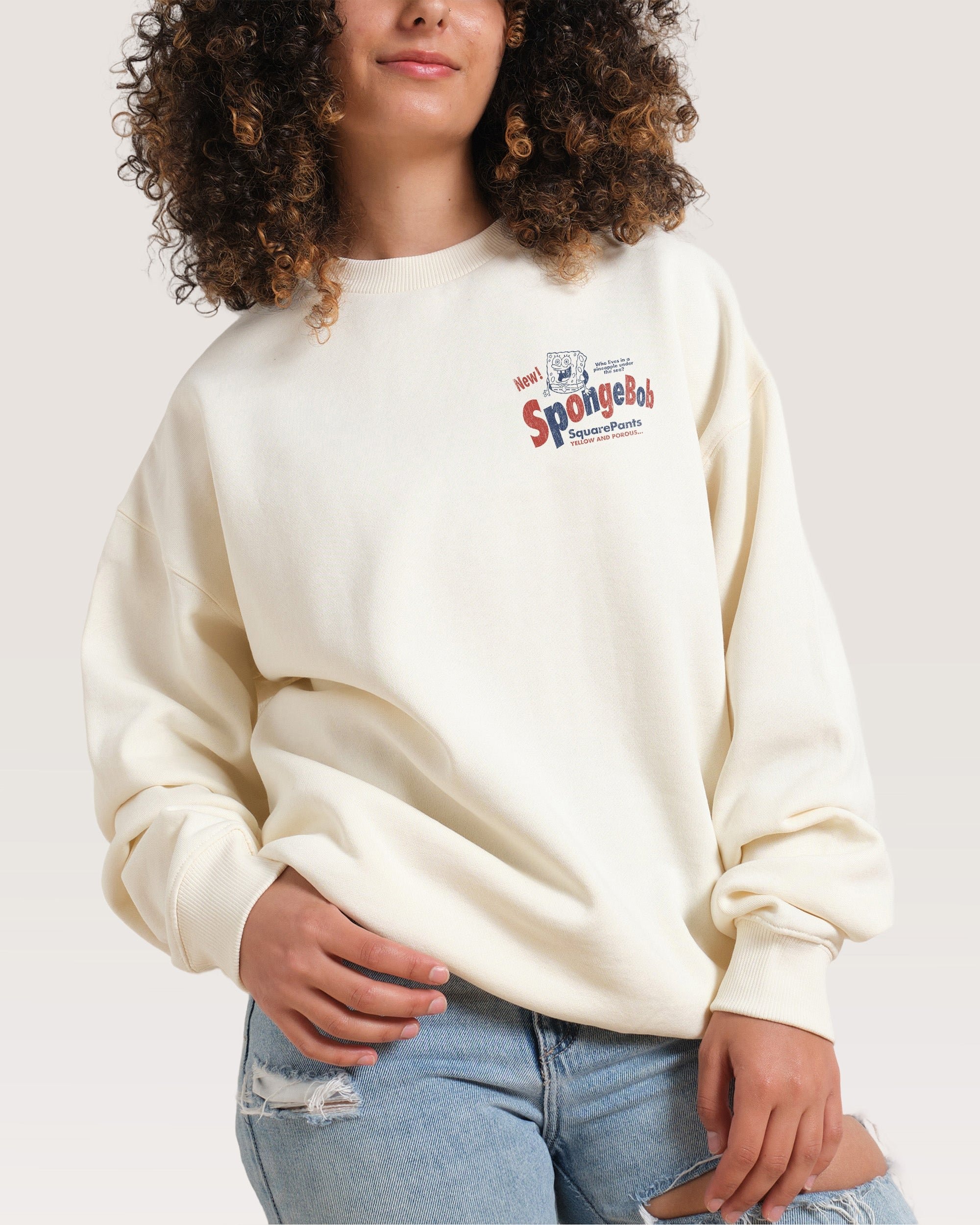 SpongeBob Bob Unisex Sweatshirt - Premium 340gsm Cotton Poly Blend Graphic Print