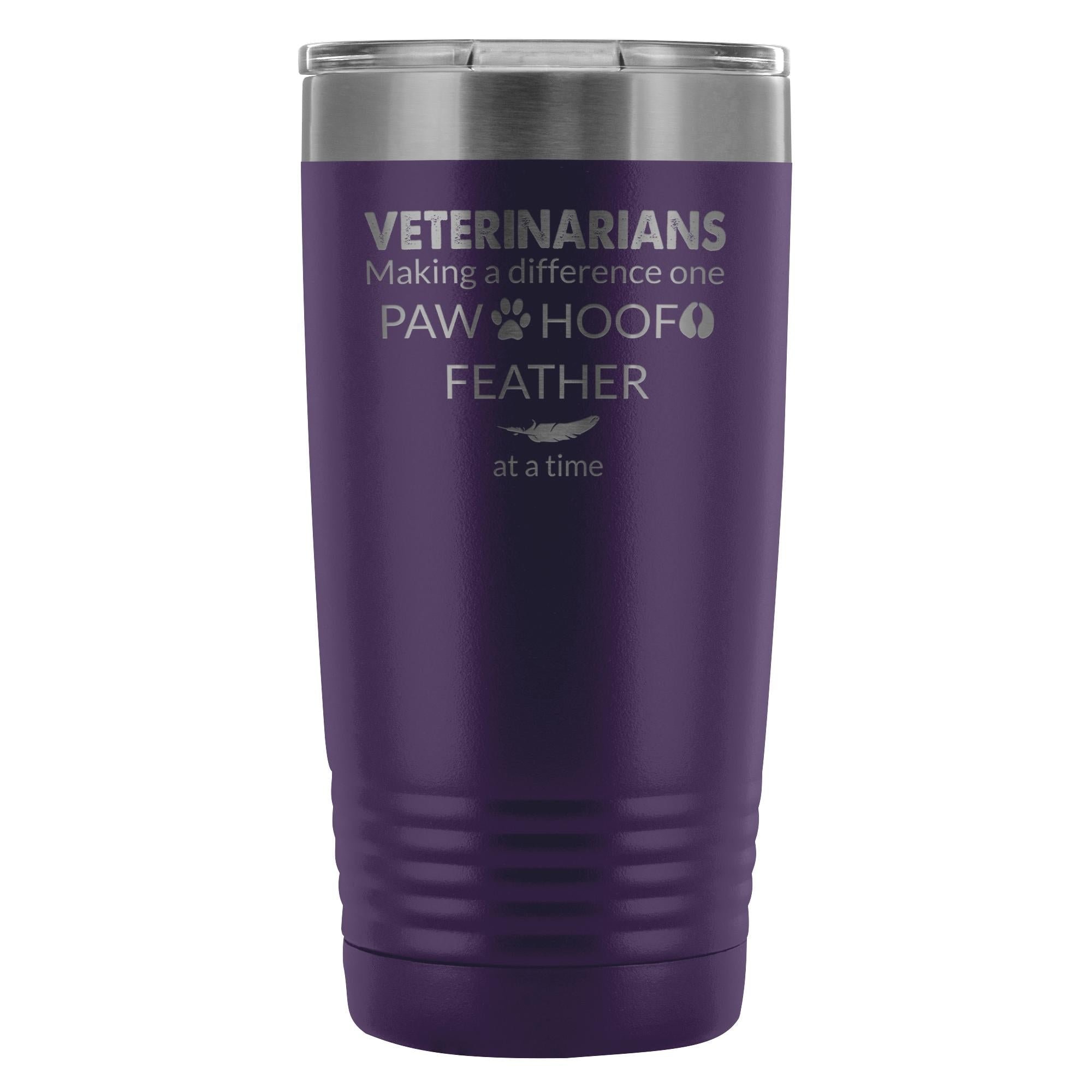 Veterinarian- Making a Difference 20oz Vacuum Tumbler