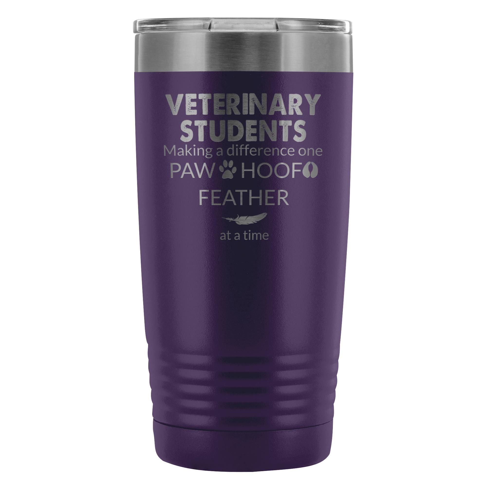 Vet Student- Making a Difference 20oz Vacuum Tumbler