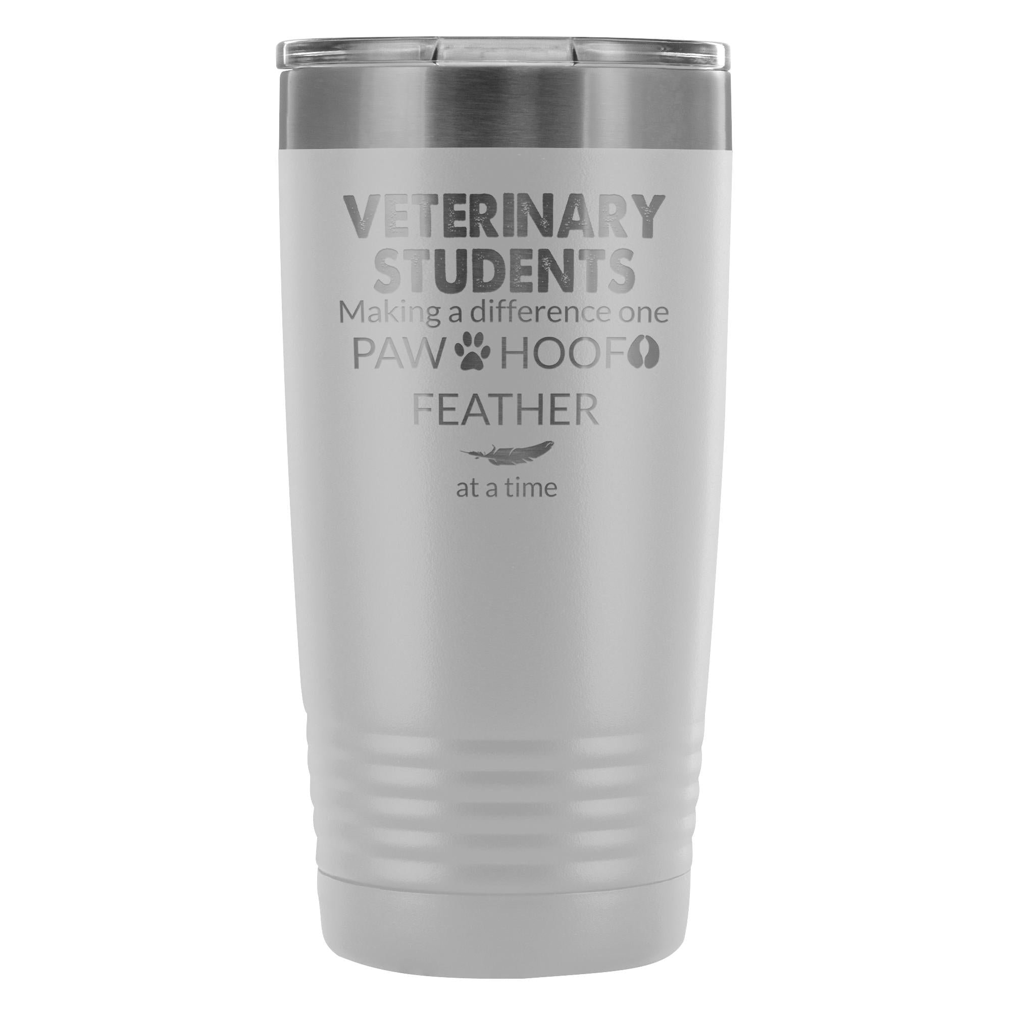 Vet Student- Making a Difference 20oz Vacuum Tumbler