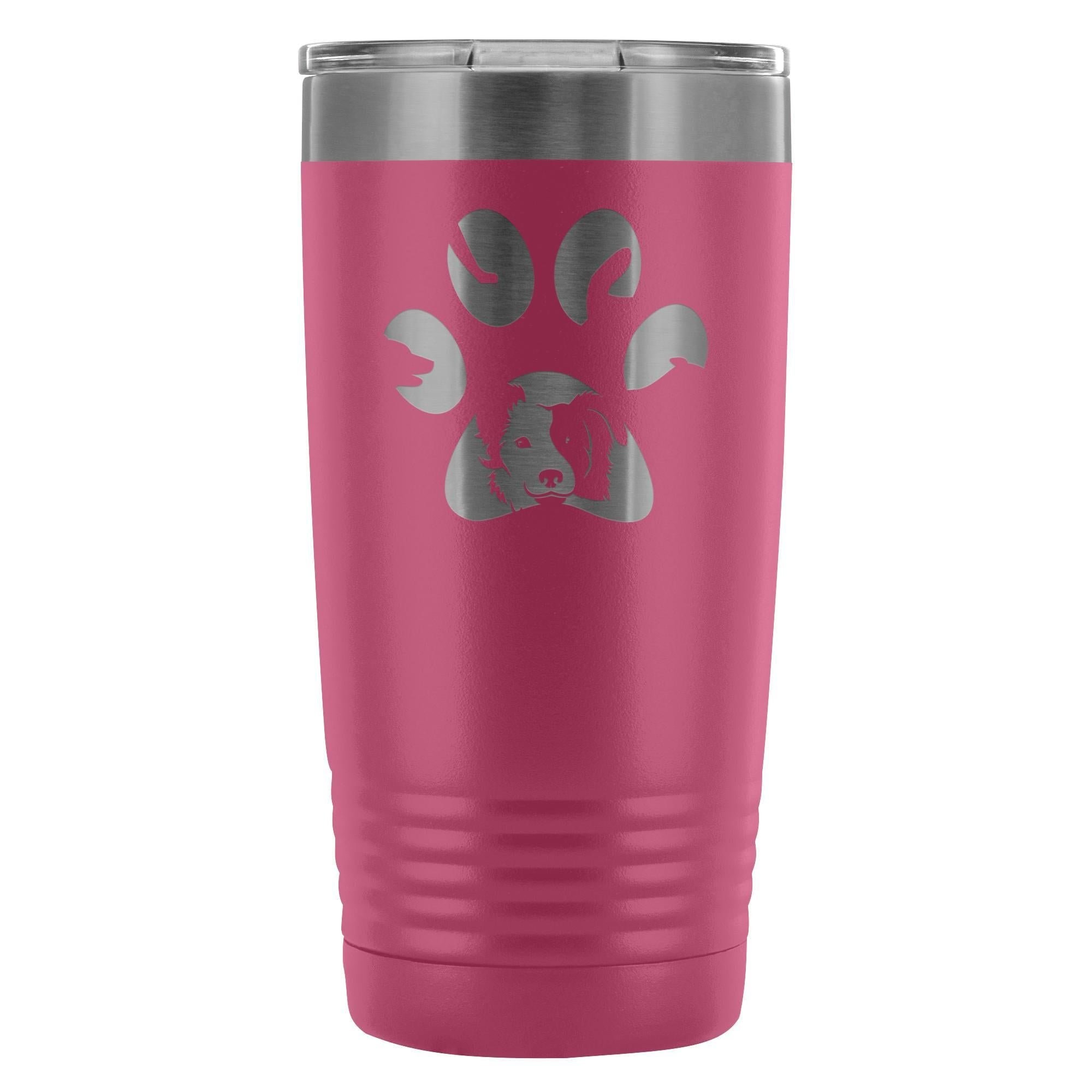 Dog Pawprint 20oz Vacuum Tumbler