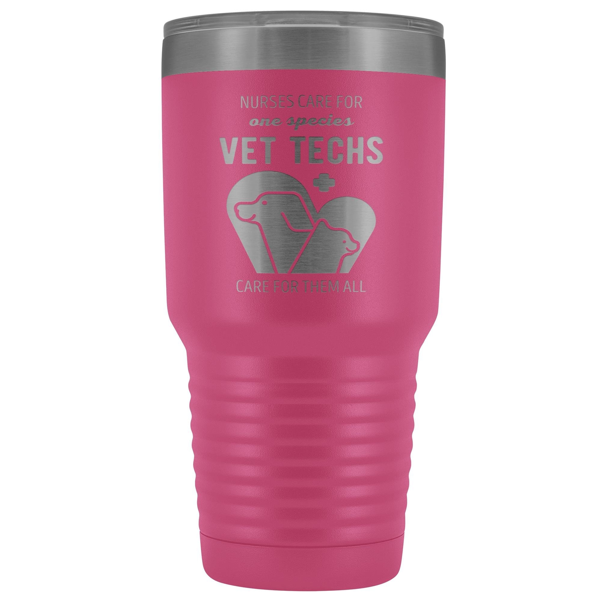 Vet Tech care for all species 30oz Vacuum Tumbler