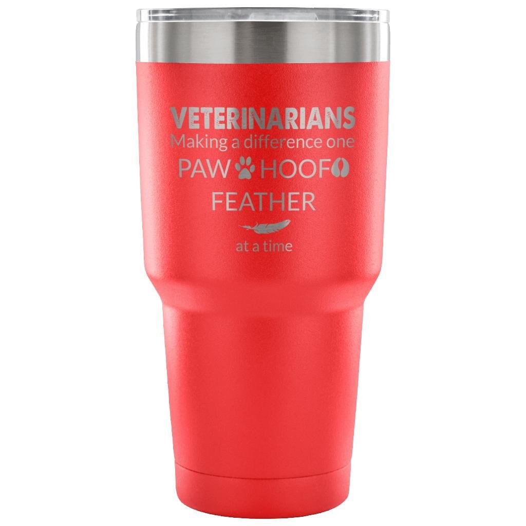 Veterinarian- Making a Difference 30oz Vacuum Tumbler