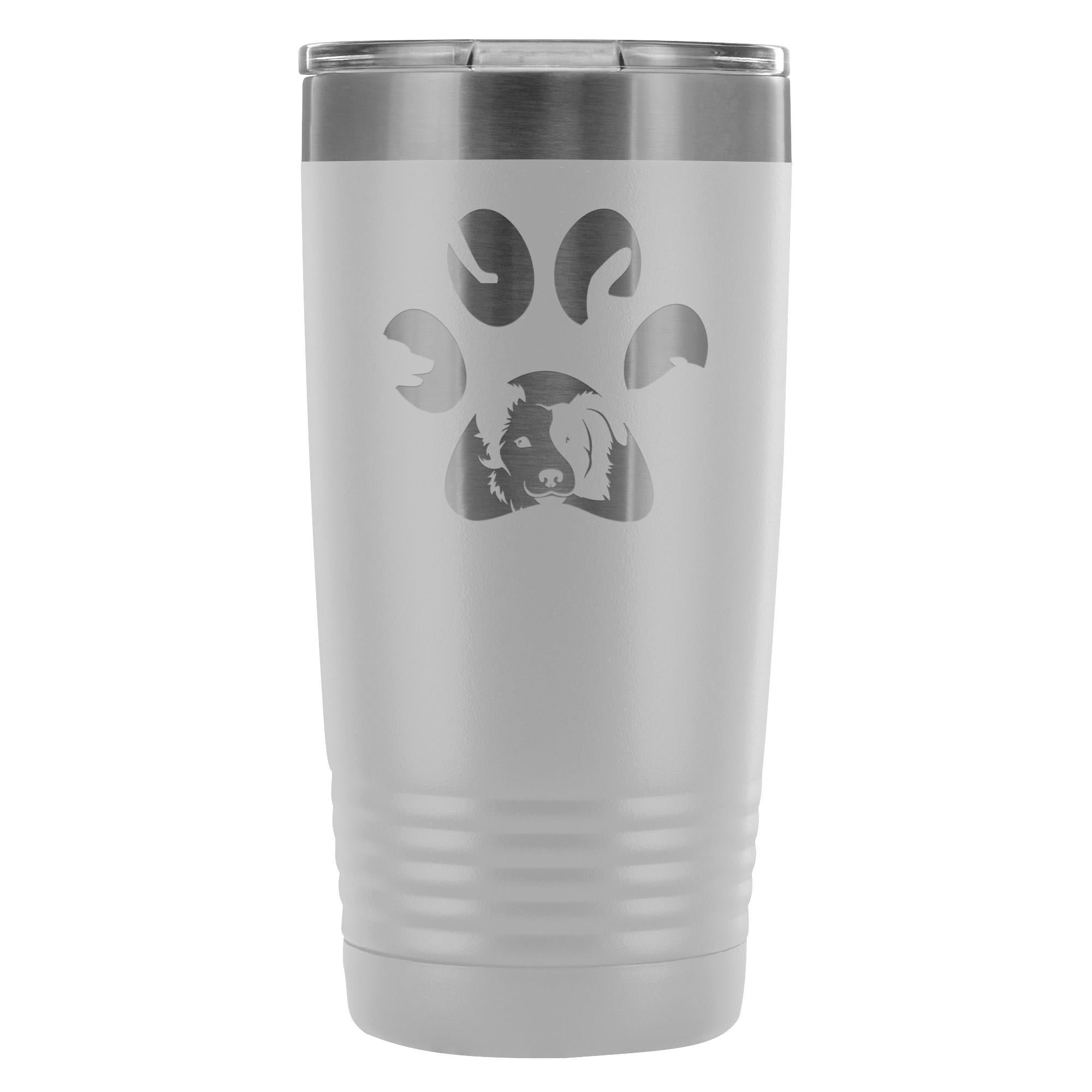 Dog Pawprint 20oz Vacuum Tumbler
