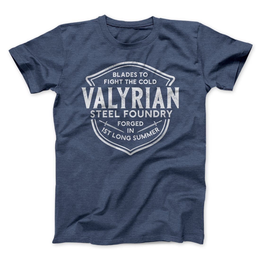 Valyrian Steel Foundry Men Unisex T-Shirt - Soft Combed Cotton Crew Neck Tee