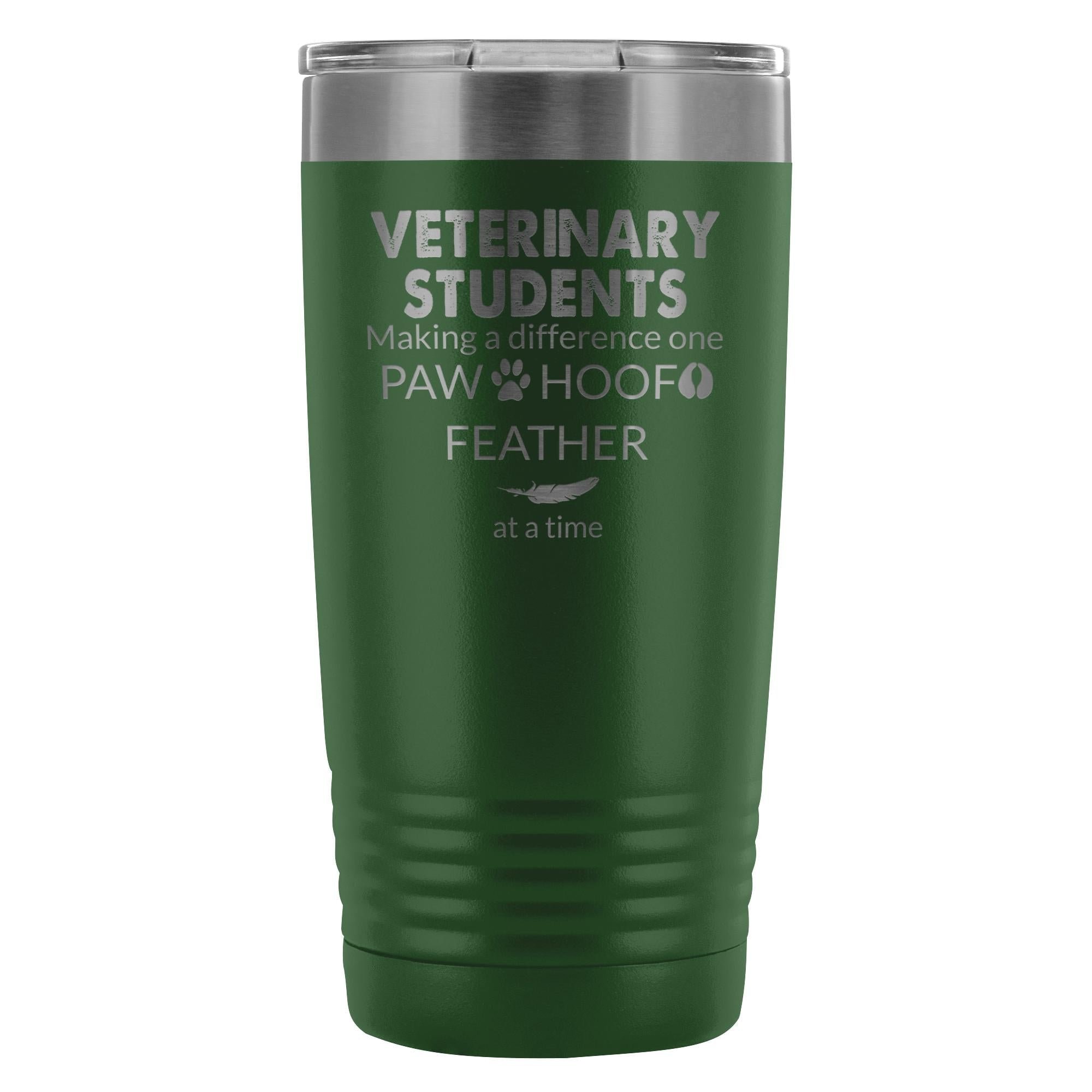 Vet Student- Making a Difference 20oz Vacuum Tumbler