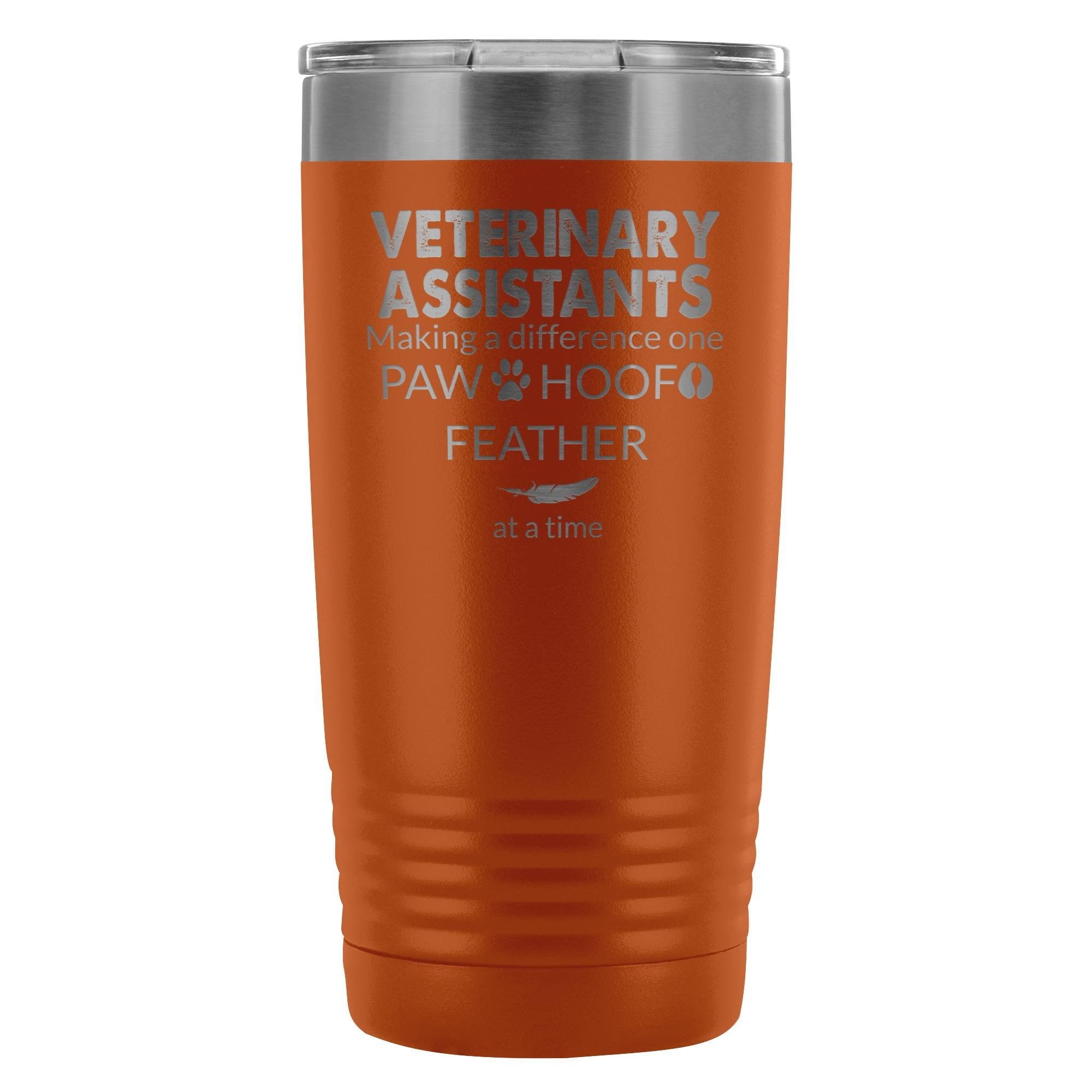 Vet Assistant- Making a Difference 20oz Vacuum Tumbler