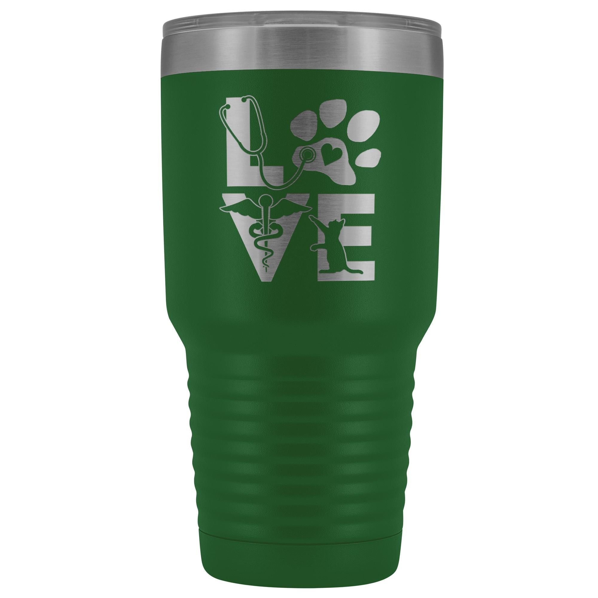 Veterinary Love cat 30oz Vacuum Tumbler