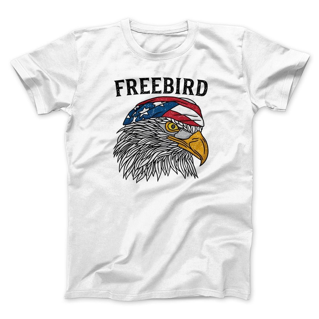 Freebird Men/Unisex T-Shirt - Soft Combed Cotton Crew Neck Tee
